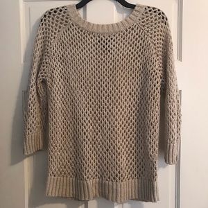 Khaki Color Knit Sweater